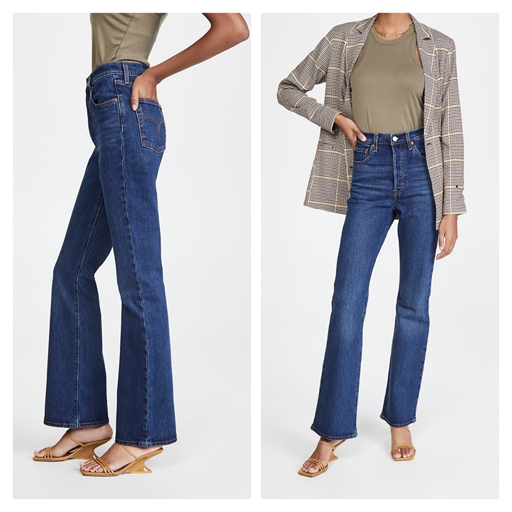 Levi's Ribcage High Rise Bootcut Jeans - Picture 10 of 16